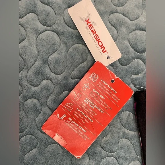 Xersion JCP Womens Performancewear Tank Activewear Top Size S Multi Color - Picture 9 of 10